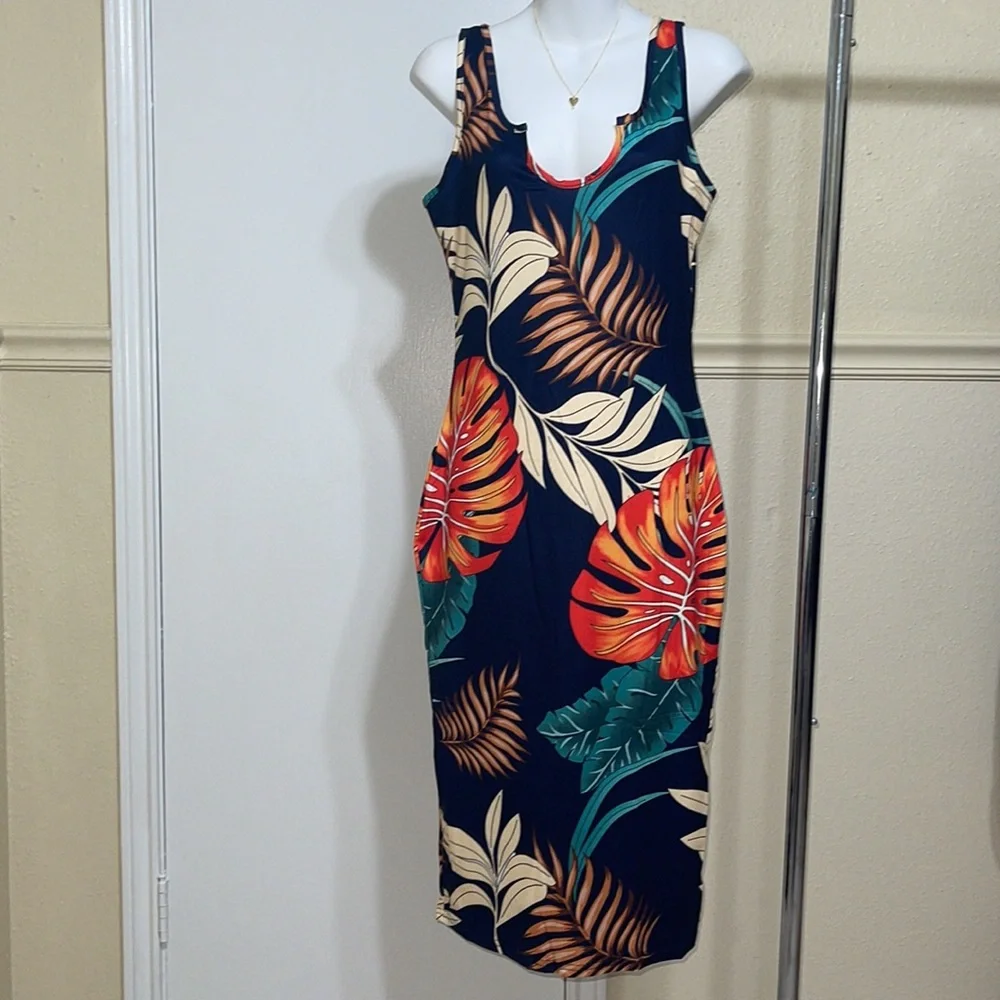 Colorful print dress - Picture 4 of 4